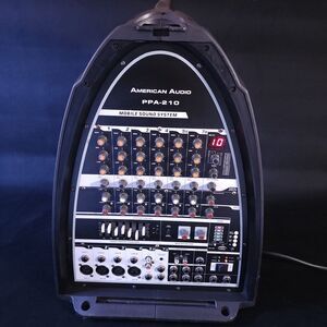 American Audio PPA-210 Portable Mobile Sound Speaker System - Missing Speakers